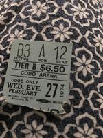 Ticket Stubs